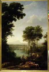 Landscape with the Finding of Moses